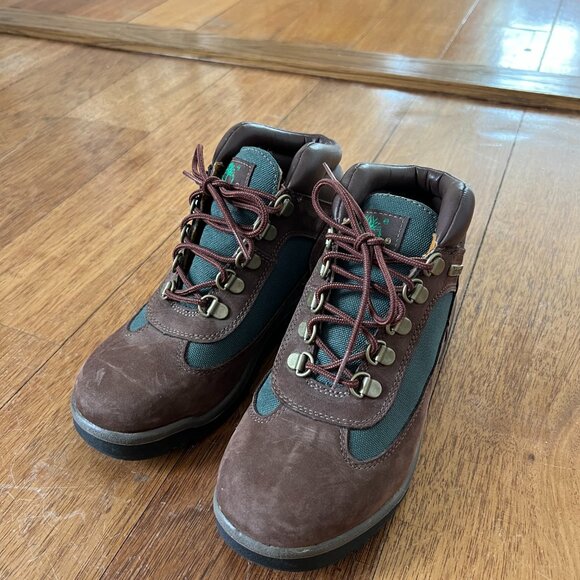 Timberland Brown Junior Field Boot Size US 5.5 - Picture 6 of 6